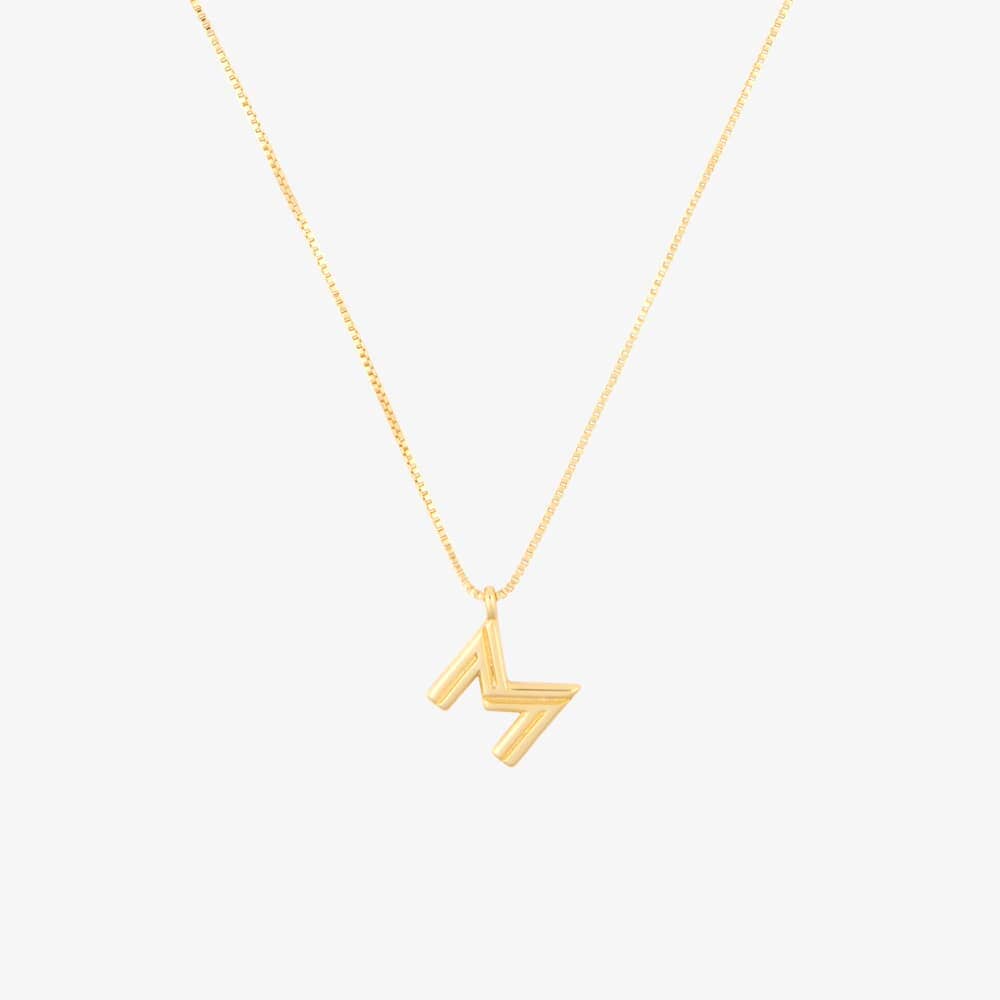 Initial Pendant Necklace