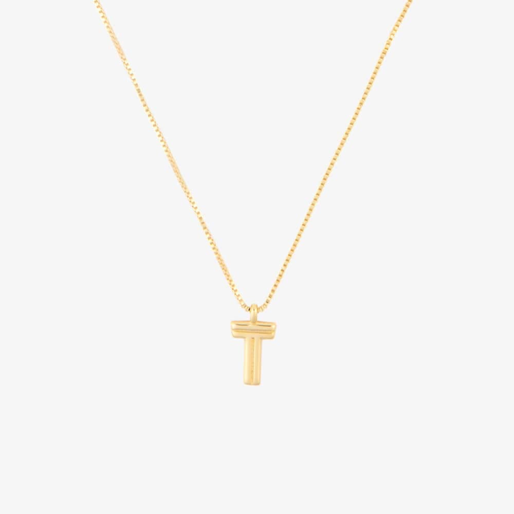 Initial Pendant Necklace