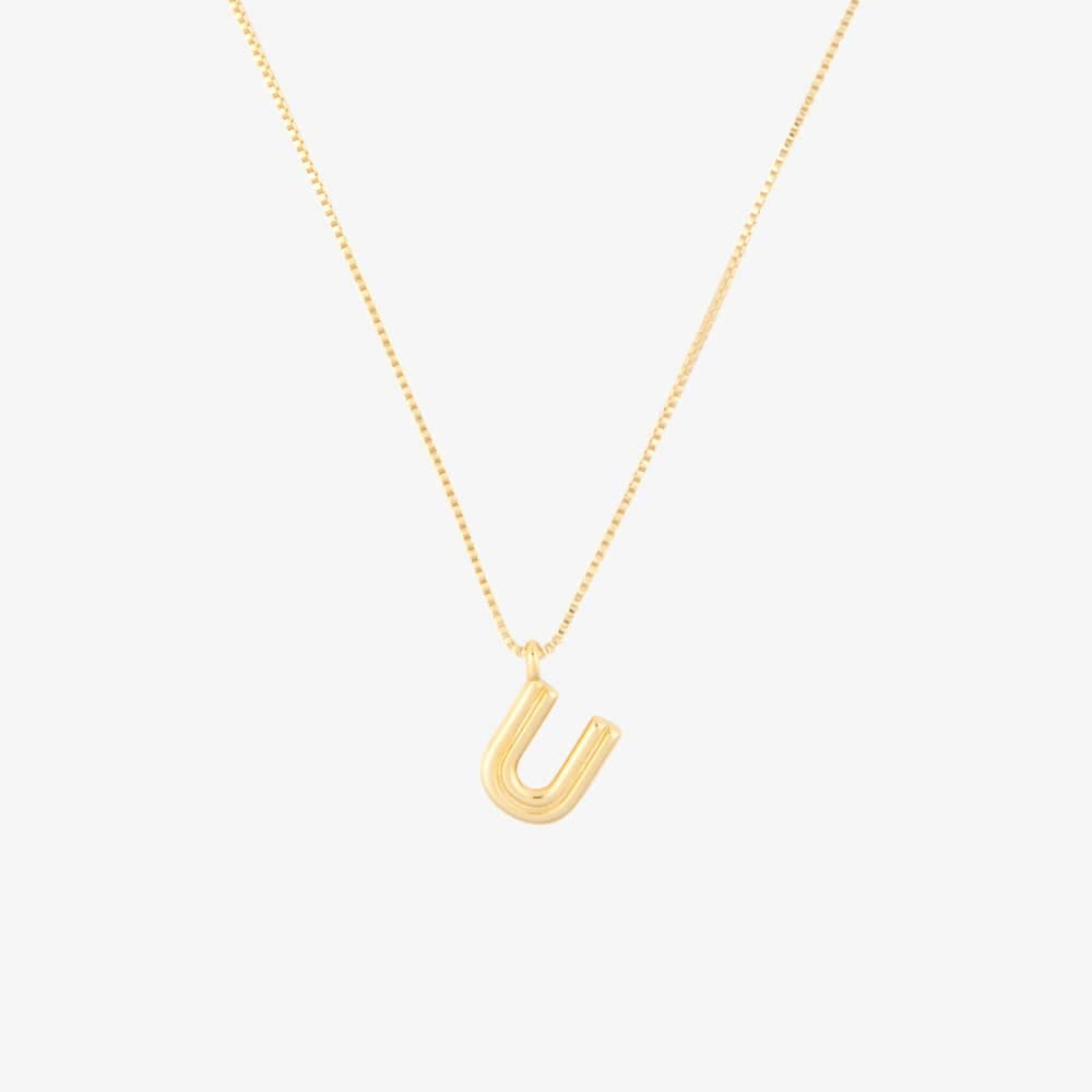 Initial Pendant Necklace