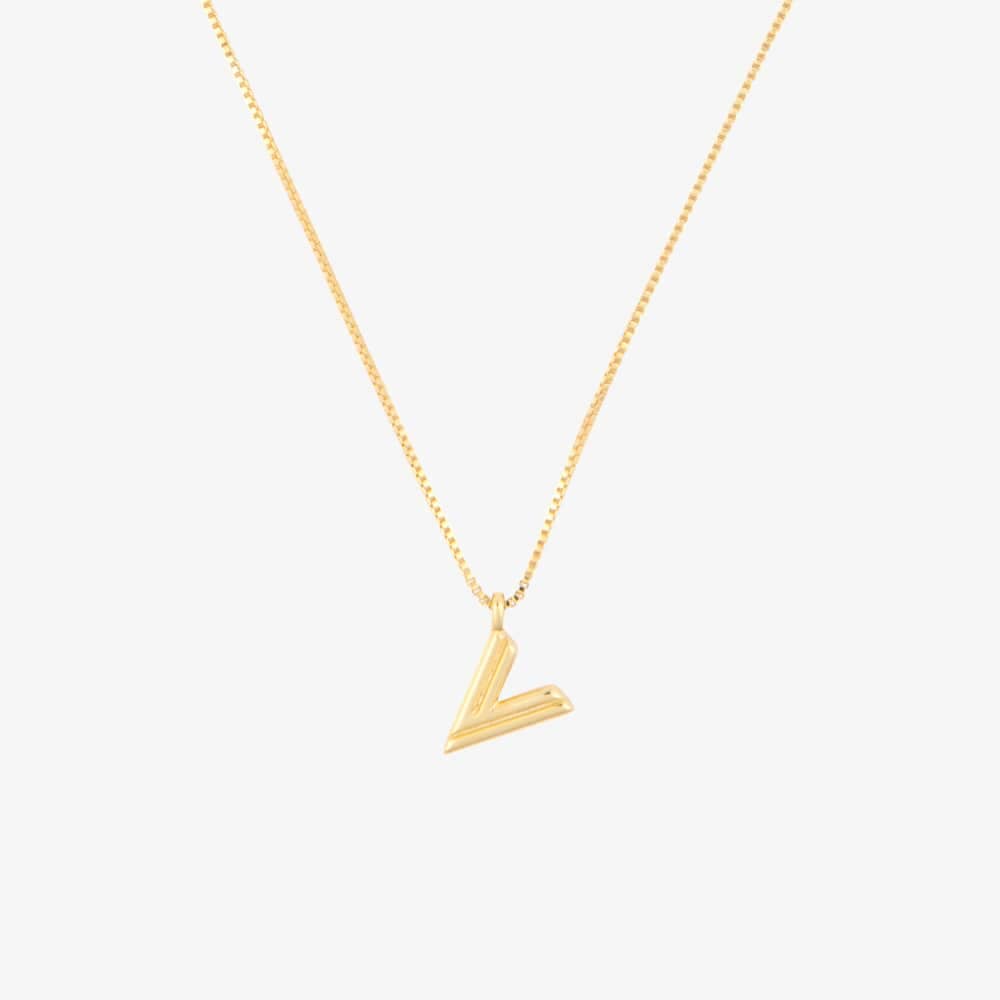 Initial Pendant Necklace