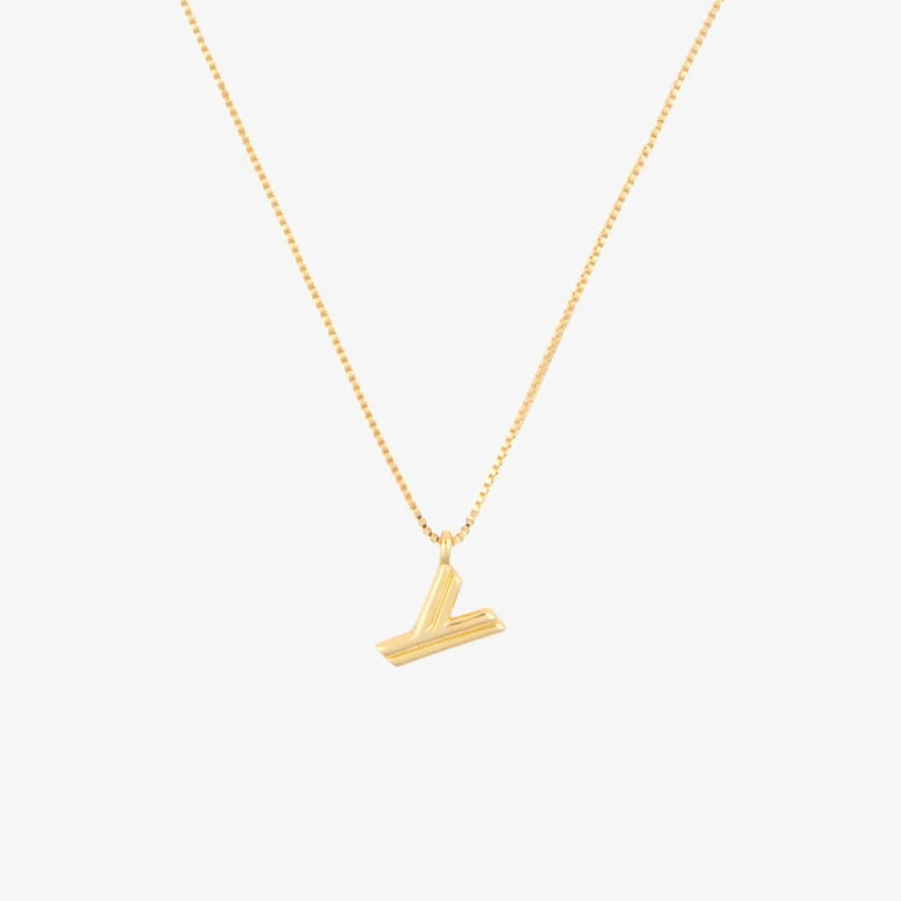 Initial Pendant Necklace