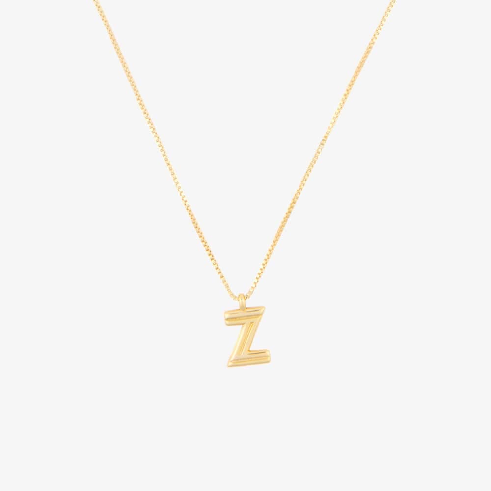 Initial Pendant Necklace