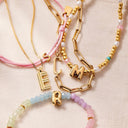 Initial Pearl & Seed Bead Choker