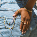 Initial Pearl & Seed Bead Choker