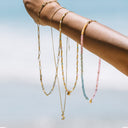 Initial Pearl & Seed Bead Choker