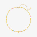 Initial Pearl & Seed Bead Choker