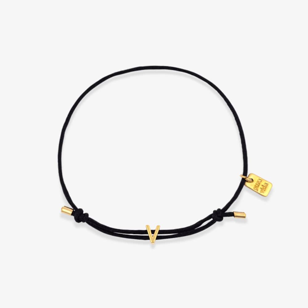 Initial Charm Bracelet