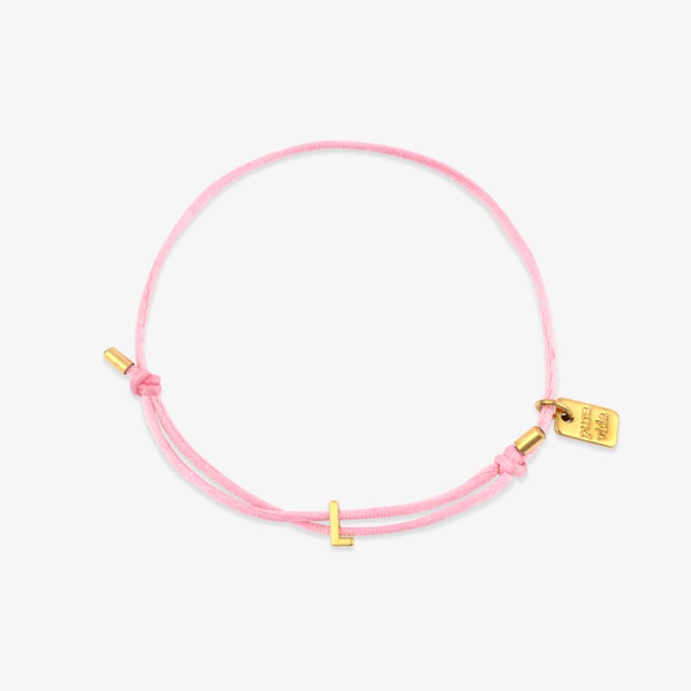 Initial Charm Bracelet