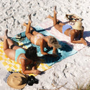 Pink & White Checkerboard Towel