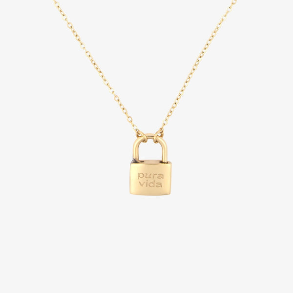 Padlock Pendant Necklace