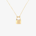 Padlock Pendant Necklace