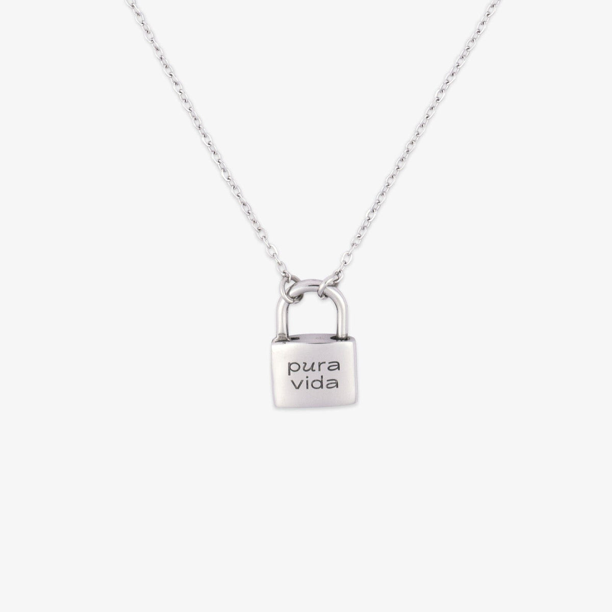 Padlock Pendant Necklace