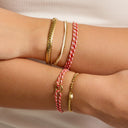 Lock and Key Stretch Bracelet