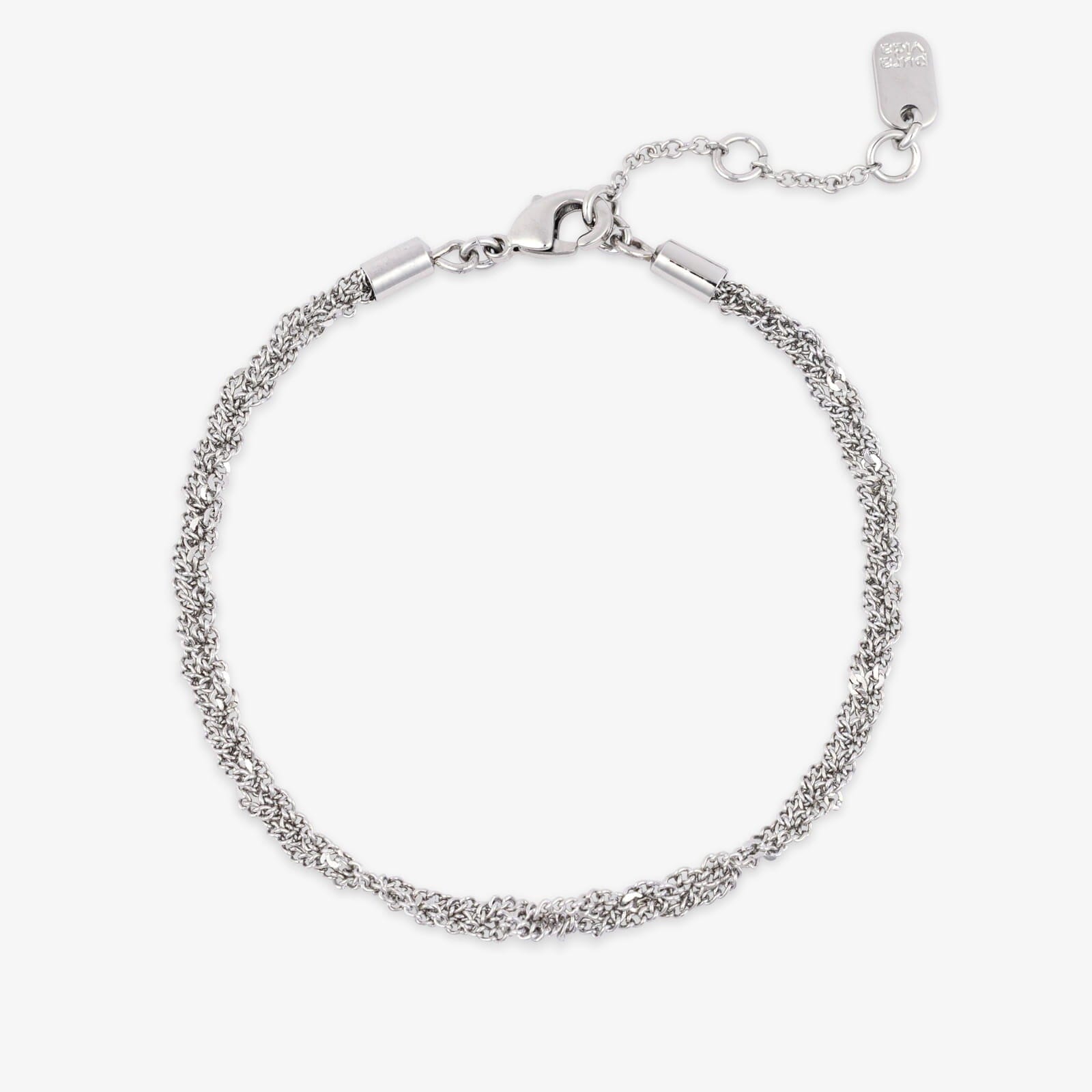 Layered Twisted Rope Chain Bracelet