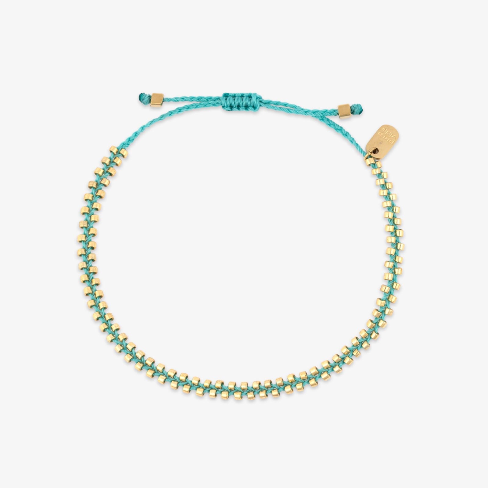 Goldie Woven Seed Bead Bracelet