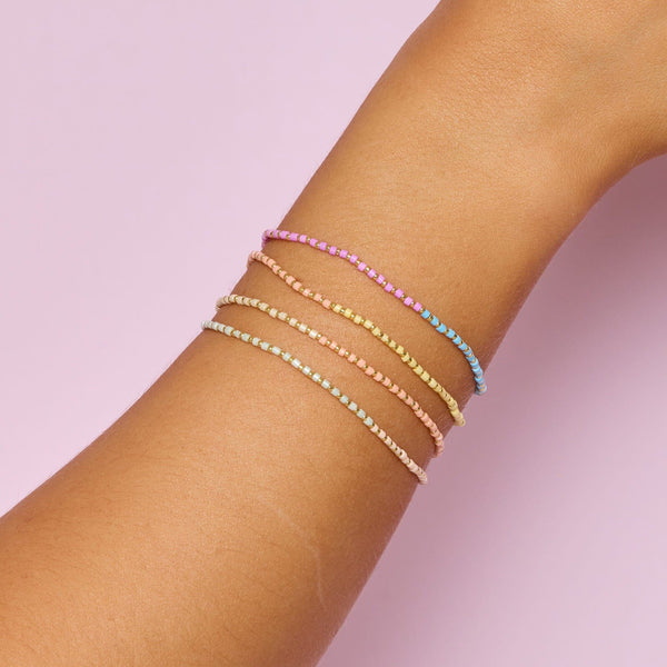 Mixed Seed Bead Stretch Bracelet Pack