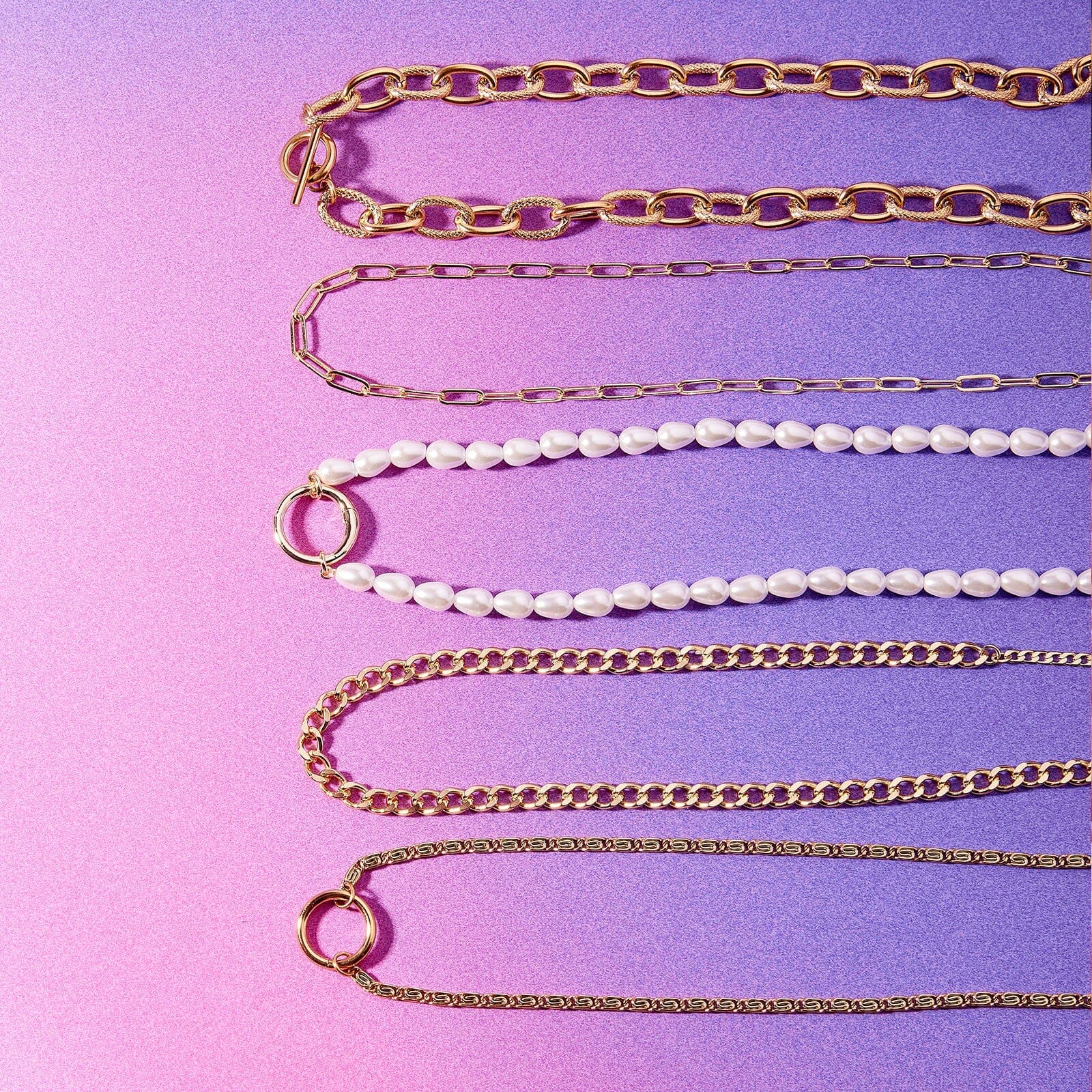Harper Scroll Chain Necklace
