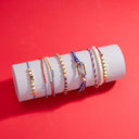 Stars And Stripes Seed Bead Stretch Pack