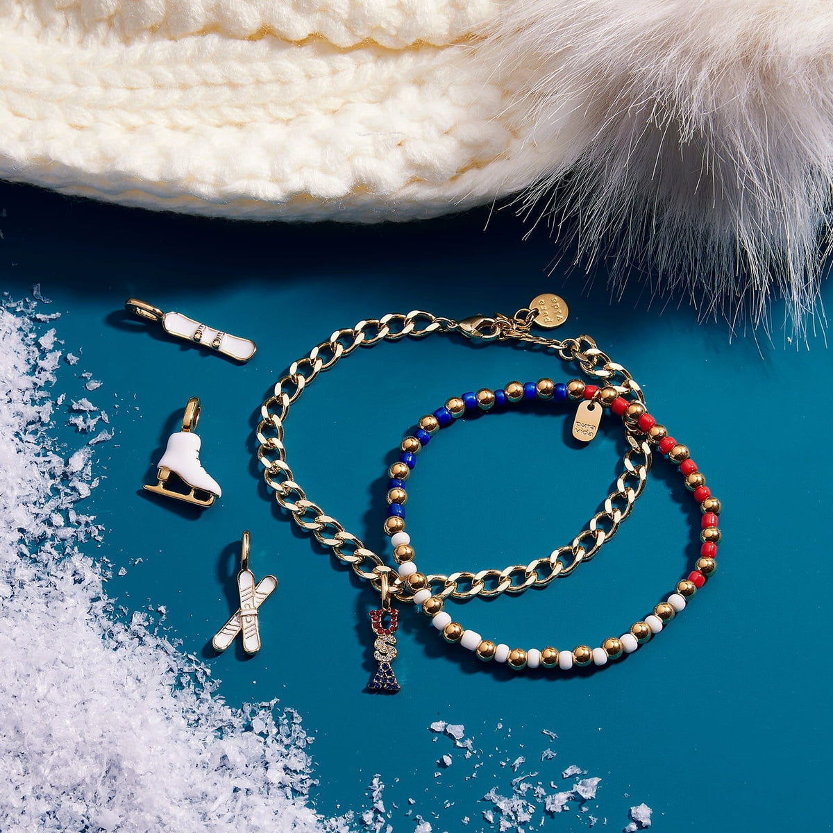 Harper Ice Skate Charm