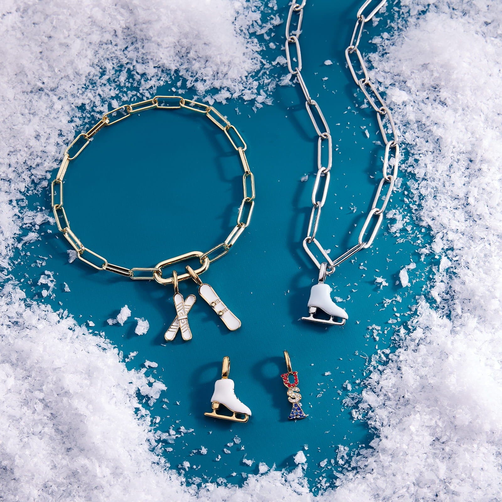 Harper Snowboard Charm