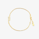 Pavé Initial Chain Bracelet