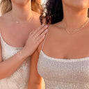 Pavé Initial Box Chain Choker