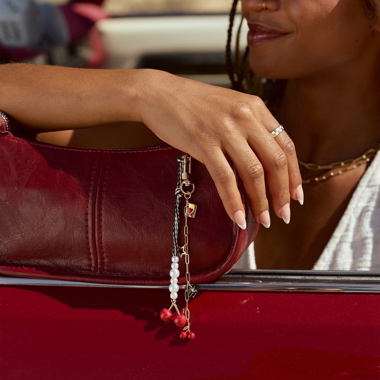 Cherry Cici Bag Charm