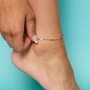Delicate Station Chain Anklet