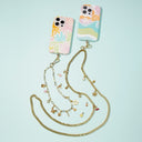 Flat Curb Chain Phone Chain