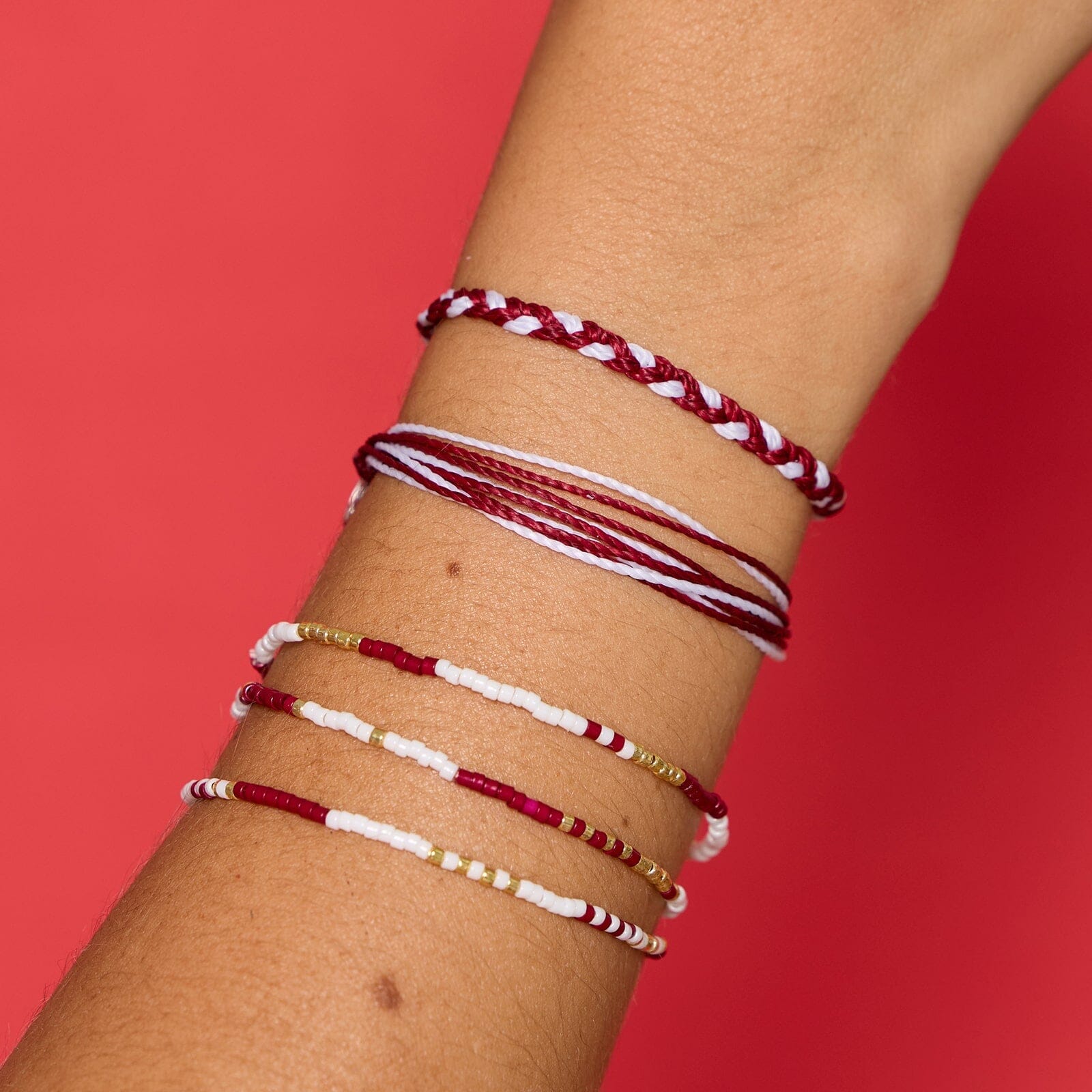 Maroon & White Collection