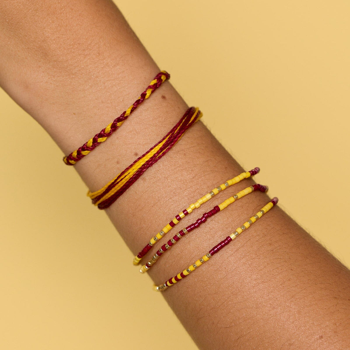 Maroon & Yellow Collection