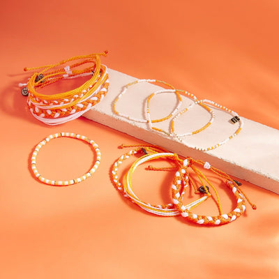 Orange & White Collection