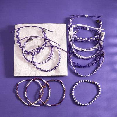 Purple & White Collection