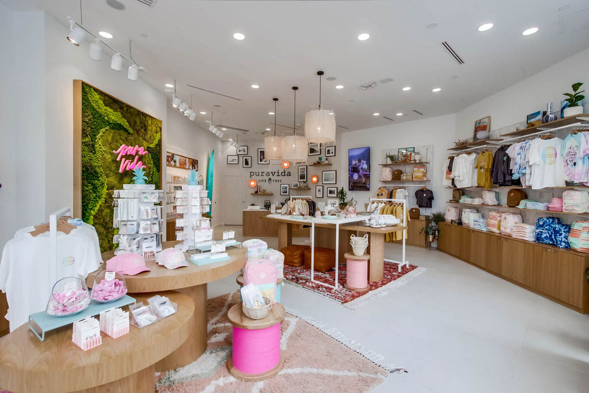 Pura Vida retail store entrance