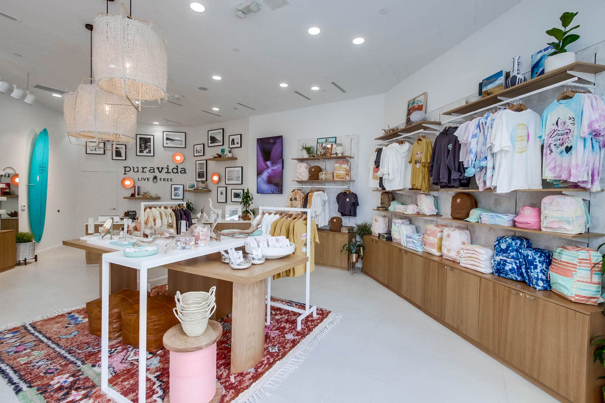 Pura Vida retail store entrance