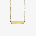 Engravable Bar Necklace