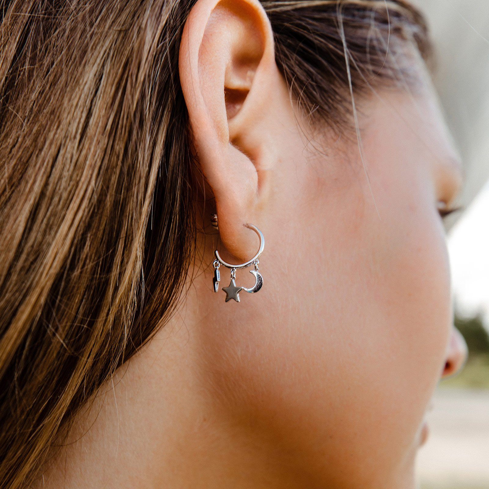 Celestial Charms Huggies