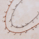 Hanging Pearl Beaded Choker