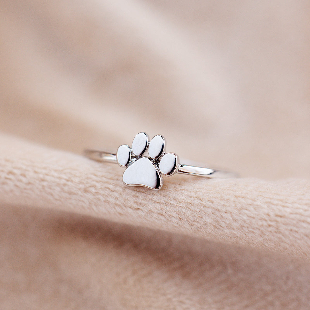 Paw Print Ring