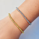 Harper Round Bead Stretch Bracelet