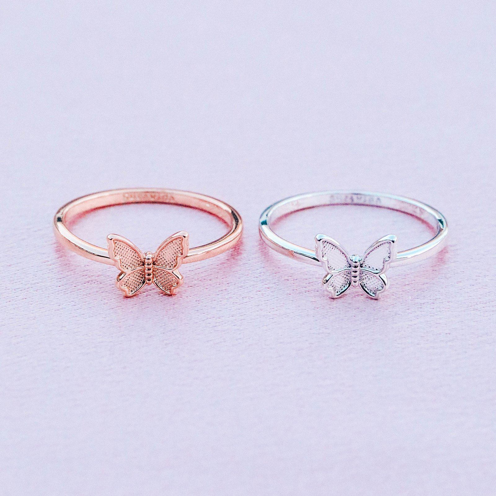 Butterfly In Flight Ring