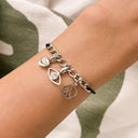 Harper Curb Chain String Bracelet