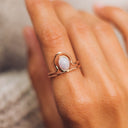 Crowned Opal Ring