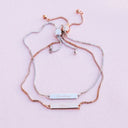 Engravable Double-Sided Bar Bracelet