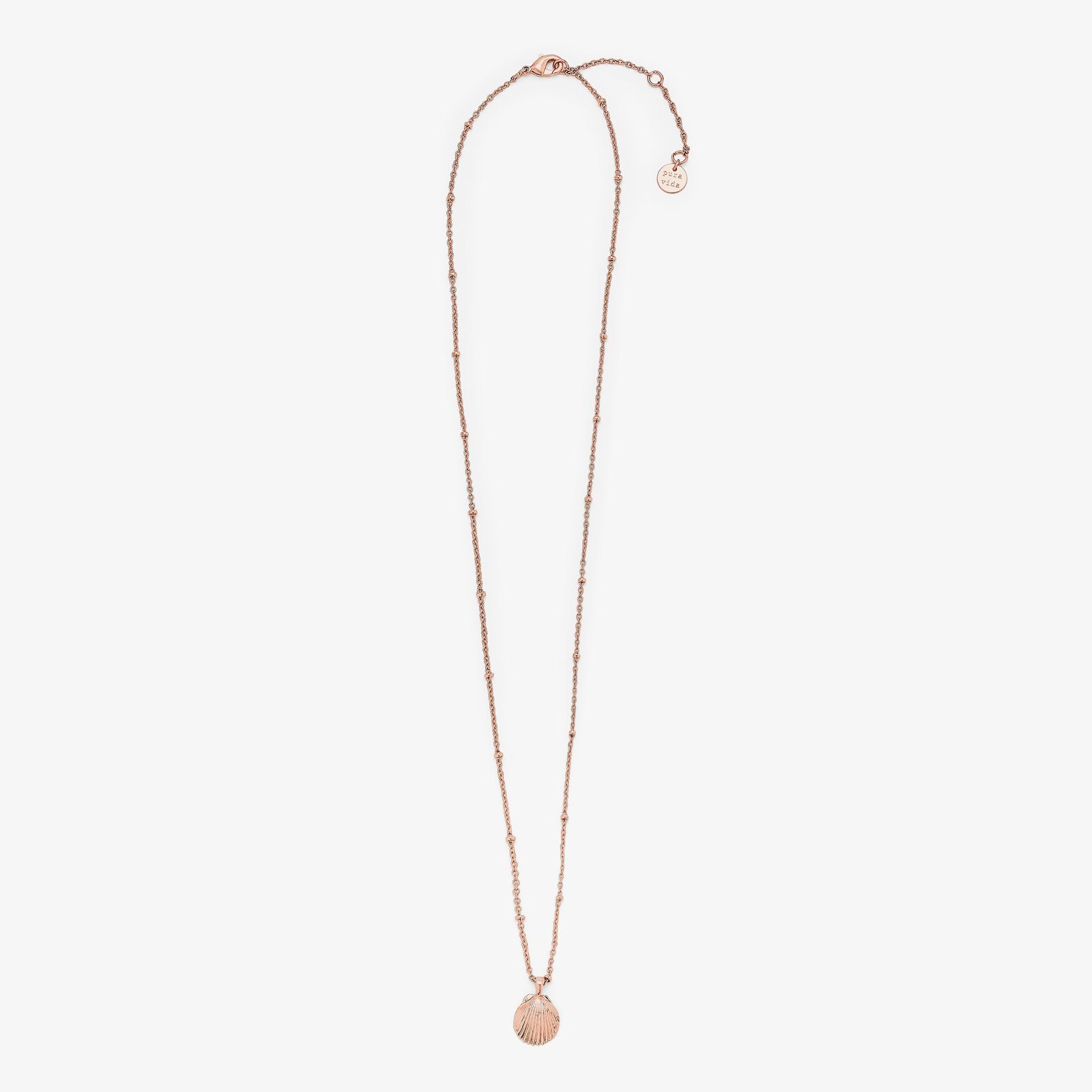 Satellite Shell Pendant Necklace